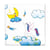 Serviette - lot de 20 - licornes