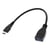 Avizar Câble adaptateur USB OTG Femelle vers USB Type C Male Noir