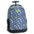 Sac à dos à roulettes Hallmark 48 CM - Trolley Haut de Gamme Zoo Coeur
