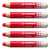 Crayon marqueur STABILO MARKdry - Rouge - Lot de 5