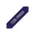 Ribbon tape tissu Gold  blue 12 mm - P-Touch