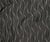Tissu Jacquard gauffré Rayures ondulées sur fond Noir