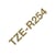 Ribbon tape tissu White  gold  24 m - P-Touch