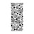 1 planche de stickers autocollants peel off doré FEUILLE 5455