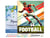 Peinture par Numéro Figured'Art avec Cadre - Affiche sportive Football - Kit de Loisir Créatif DIY Numéro d'Art Complet - 40x50cm toile tendue sur châssis
