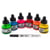 Encres acrylique - 6 flacons 29,5ml + 1 marqueur - Couleurs fluos -  Daler Rowney