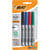 Marqueur permanent pointe ogive 1,1 mm - BIC - Marking POCKET ECOlutions - 4 pièces
