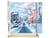 Peinture par Numéro Figured'Art - Matinée Enneigée en Ville - Kit de Loisir Créatif DIY Numéro d'Art Complet - 40x50cm toile roulée + châssis en bois à monter
