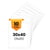 10 passe-partout - Blanc - 24x30cm - Photo 15x20cm - Pour cadre - Encadrement