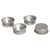 Support p. bougie à ch.plat, ø4,1cm, Boîte 4 pces