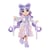 Winter Wonderland - 1 poupée mannequin (Violet) de 27cm - 1 tenue magique et accessoires - Bonhomme de neige a créer