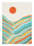 Affiche 30 x 40 cm - Sunset Landscape - Kristian Gallagher