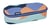 Trousse ovale série The Fun, bleu