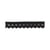 Bobine 25m élastique lingerie 12mm Noir 12mm