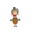 Ecusson thermocollant farwest enfant Cowgirl 6x4cm