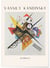Affiche Vassily Kandinsky On White II | A3 : 29,7x42cm