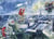 Puzzle 1000 pièces - Chagall Marc - Le Bouquet de Paris - Eurographics