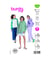 Patron Burda 5828 - T-shirt universitaire du 34 au 48 FR taille n°FR 34-48