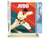 Peinture par Numéro Figured'Art - Affiche sportive Judo - Kit de Loisir Créatif DIY Numéro d'Art Complet - 40x50cm toile roulée + châssis en bois à monter