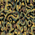 Tissu Viscose Twill Lia vert sur fond Noir