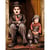 Princesse - Canevas antique Charles Chaplin Rafael Angelo 50x65cm