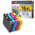 123CONSOMMABLES - 16XL - Pack de 4 Cartouches d'encre Compatible avec Epson Workforce WF-2750 WF-2760 WF-2660 WF-2650 WF-2630 WF-2540 WF-2530 WF-2510 WF-2010 - 123CONSOMMABLES