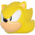 Sonic the Hedgehog - Figurine anti-stress Mega Squishme Super Sonic 15 cm