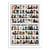 Affiche 50x70 cm - Star Wars Movies Characters - Olivier Bourdereau