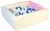 Piscine à balles carrée avec 300 balles – rose, bleu, jaune (pastel)/blanc,bleu,gris - Velinda