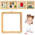 Cadre Mural Bois Mamabrum Fixation Tableau Educatif 52x55 cm Pin ...