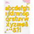 Matrices de découpe Nellie's Choice - Lettres - 35 pièces - 2,2 x 3,8 cm