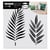 Pochoir pour textiles - Feuilles tropicales