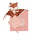 Doudou attache-sucette Renard Mina - 20 cm - Doudou et Compagnie