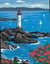 Kit canevas Le phare 20x25cm