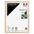 Cadre photo Newton bois noir 60x80 cm