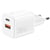 Forcell Chargeur Secteur GaN III 30W avec Ports USB-C + USB Format Mini Blanc
