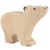 Figurine Ours polaire, petit - Holztiger