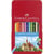 Lot de 6 crayons de couleur hexagonaux Faber-Castell - Boîte métal 12 couleurs