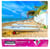 Diamond Painting Broderie Diamant LUMINLIFE 40x50cm, 100% strass, diamants ronds - Plage des sableaux