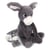 Peluche âne maman et son bébé gris - Les Déglingos