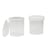 MégaCréa DIY - Petite boîte en plastique pour petit rangement 20ml 6 pièces