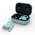 Ecouteurs Bluetooth Sport Étanches Avec Réduction De Bruit Et Basses Puissantes Bleu YONIS