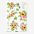 1 feuille de papier de riz 21 x 29,7 cm Itd Collection FLEUR TROPIQUE 1756