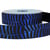 Bobine 20m Ruban zébré Bleu 25mm