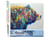 Peinture par Numéro Figured'Art - Ours multicolore - Kit de Loisir Créatif DIY Numéro d'Art Complet - 40x50cm sans châssis en bois