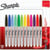 12 marqueurs indélébiles - Permanent - Pointe fine - Assortiment - Sharpie