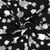 Tissu Jersey Milano  Ponte Di Roma Motifs Abstraits sur fond Noir