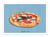 Affiche 30 x 40 cm - Pizza Girl - Giselle Dekel