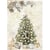 1 feuille de papier de riz 22 x 32 cm Ciao BellaMY CHRISTMAS TREE 372
