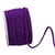 4 mètres de cordon, cordelette unie tressée décoration, scrapbooking couture 4 mm VIOLET